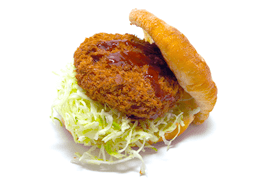 メンチカツバーガー