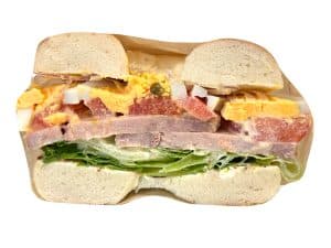 ローストポークのベーグルサンド1/2